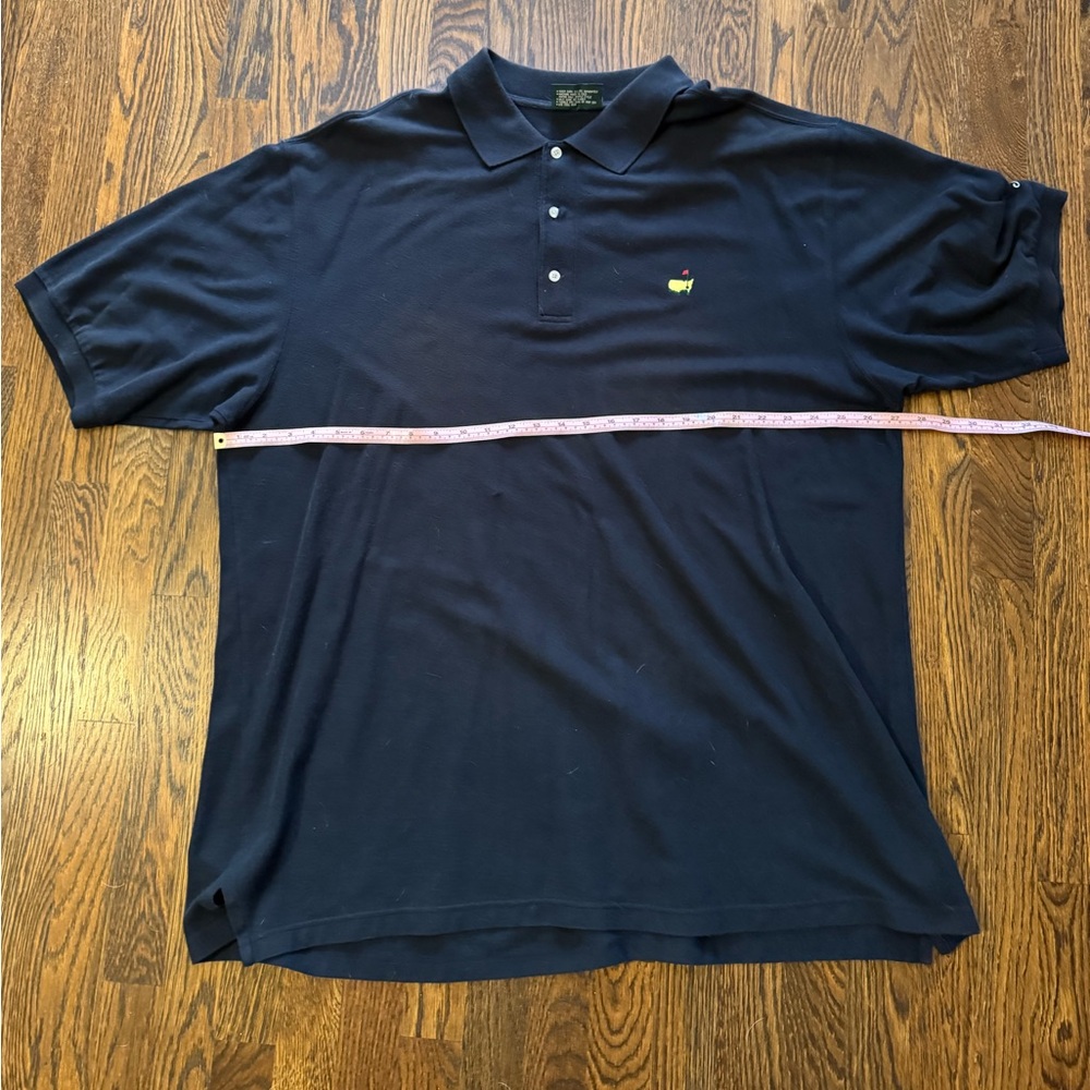 Men’s Master’s golf shirt - navy XXL